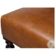 Dawson Cuba Brown Leather Chair