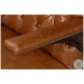Dawson Cuba Brown Leather Chair
