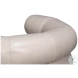 Rondo Crystal White Swivel Chair