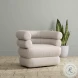 Rondo Crystal White Swivel Chair