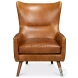 Patron Cuba Brown Leather Chair