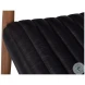 Singletary Onyx Black Leather Chair