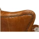 Bugatti Cuba Brown Swivel Chair
