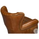 Bugatti Cuba Brown Swivel Chair