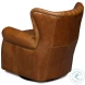 Bugatti Cuba Brown Swivel Chair