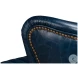 Bugatti Chateau Blue Swivel Chair
