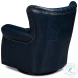 Bugatti Chateau Blue Swivel Chair