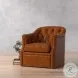Coolidge Havana Brown Swivel Chair
