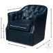 Coolidge Chateau Blue Swivel Chair