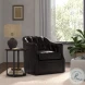 Coolidge Onyx Black Swivel Chair