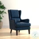 Elite Chateau Blue Lounge Chair