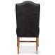 Mercado Black High Back Dining Chair Set of 2