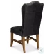 Mercado Black High Back Dining Chair Set of 2
