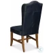Mercado Blue High Back Dining Chair Set of 2