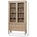 Cecile Beige Bookcase