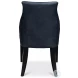 Jefferson Blue Leather Dining Chair Set of 2