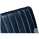 Agave Chateau Blue Leather Slipper Chair