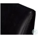 Royalton Ebony Black Leather Chair