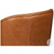 Braxton Columbia Brown Swivel Chair