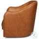 Braxton Columbia Brown Swivel Chair