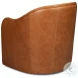 Braxton Columbia Brown Swivel Chair