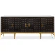 Palisade Black Credenza