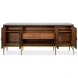 Palisade Black Credenza