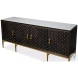 Palisade Black Credenza