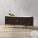Palisade Black Credenza