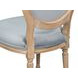 Hugo Light Blue Upholstered Side Chair Set of 2