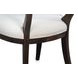 Trophy Taupe and Black Performance Fabric Upholstered Side Chair Set of 2