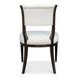 Trophy Taupe and Black Performance Fabric Upholstered Side Chair Set of 2
