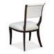 Trophy Taupe and Black Performance Fabric Upholstered Side Chair Set of 2