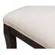 Trophy Taupe and Black Performance Fabric Upholstered Side Chair Set of 2
