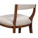 Trophy Elegant Taupe Performance Fabric Upholstered Side Chair Set of 2