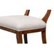 Trophy Elegant Taupe Performance Fabric Upholstered Side Chair Set of 2