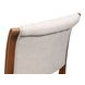Trophy Elegant Taupe Performance Fabric Upholstered Side Chair Set of 2