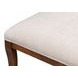 Trophy Elegant Taupe Performance Fabric Upholstered Side Chair Set of 2
