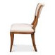 Trophy Elegant Taupe Performance Fabric Upholstered Side Chair Set of 2