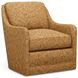 Glenhaven Orange Upholstered Swivel Chair