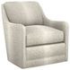 Glenhaven Beige Clean Lines Upholstered Swivel Chair