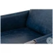 Edmonds Chateau Blue Leather Chair