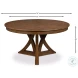Casual Light Mink Medium Extendable Dining Table
