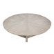 Casual Jupe Moonskin 71" Extendable Round Dining Table