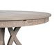 Casual Jupe Moonskin 71" Extendable Round Dining Table