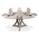 Casual Jupe Moonskin 71" Extendable Round Dining Table