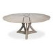Casual Jupe Moonskin 71" Extendable Round Dining Table