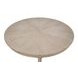 Casual Jupe Moonskin 71" Extendable Round Dining Table