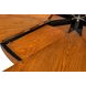 Casual Jupe Tobacco Brown 86" Extendable Round Dining Table