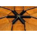 Casual Jupe Tobacco Brown 86" Extendable Round Dining Table